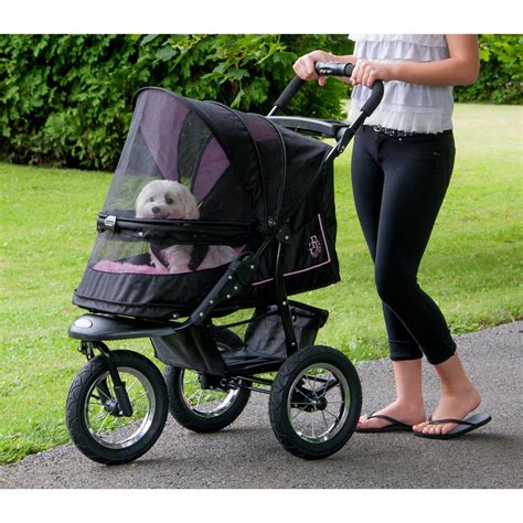 pet gear stroller with zipper.